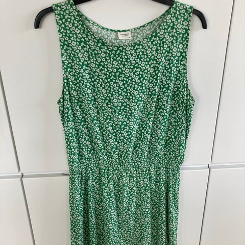 Grønn sommer kjole, str 40