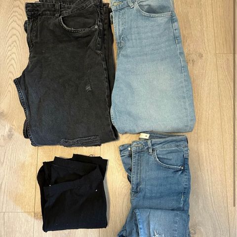 10 bukser/ jeans til 200kr samlet