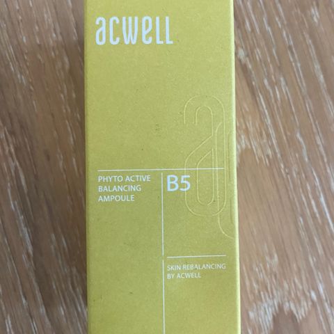 ACWELL Phyto Active Balancing Ampulle