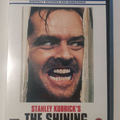 The Shining (DVD 1980, i plast, norsk tekst)