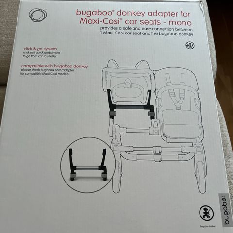 bugaboo donkey maxi-cosi carSeat- mono