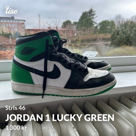 Jordan 1 Lucky green