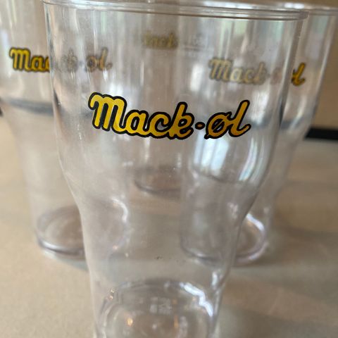 4 stk Mack glass