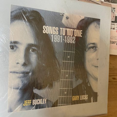 Jeff Buckley og Gary Lucas, Songs to No One vinyl