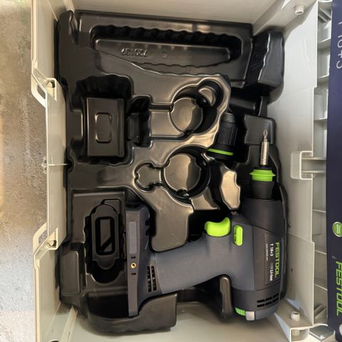 Festool drill t18 selges