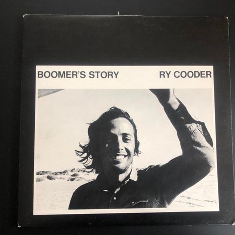 RY COODER "Boomer`s Story" 1972 original UK 1st press vinyl LP m/Insert