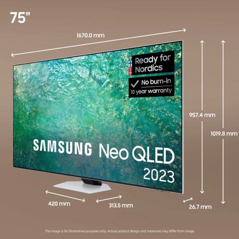 TV-fot til Samsung 75" 4K Neo QLED TV
