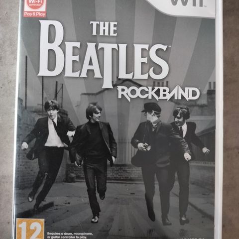 Nintendo Wii - The Beatles - Rockband - Retro - Gaming - Spill