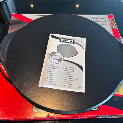 Weber Premium Grillstein / pizzastein 46,4 cm diameter