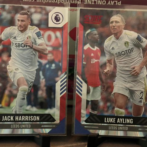 Jack Harrison & Luke Ayling Red Laser