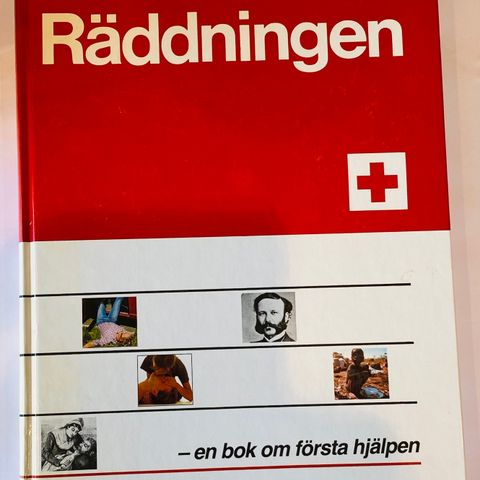 Bok Räddningen Røde kors førstehjelp (svensk)