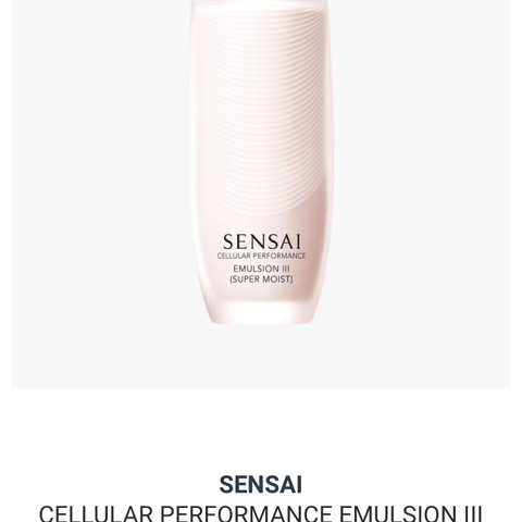 Sensai cellulose performance Emulsion ||| (Super Moist)