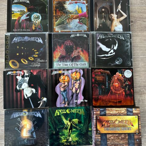 Helloween på cd selges