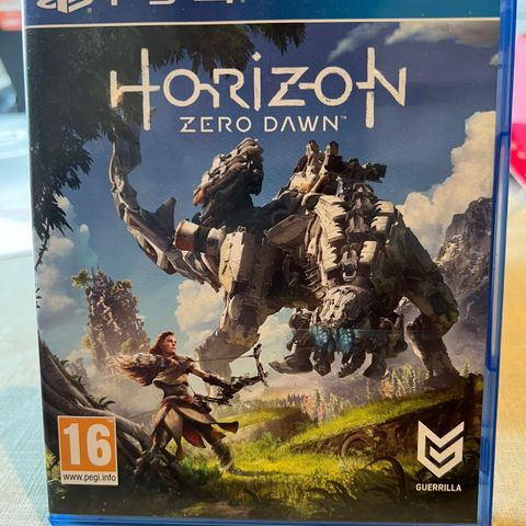 Horizon Zero dawn PS4