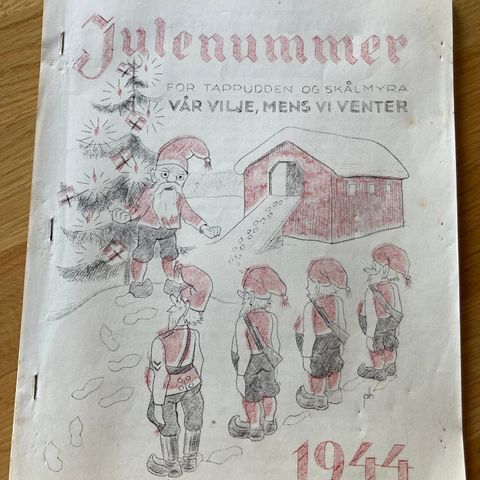 Julenummer for Tappudden og Skålmyra 1944