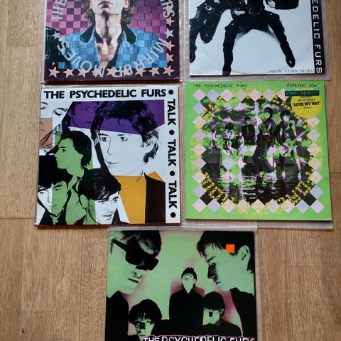 Psychedelic Furs på LP