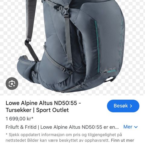 Lowe Alpine Altus ND 50:55