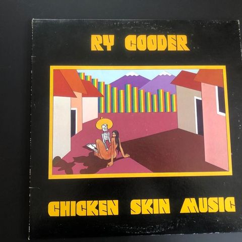 RY COODER "Chicken Skin Music"  1976 original USA 1st press vinyl LP