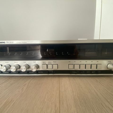 Tandberg TR2030 FM stereo receiver.
