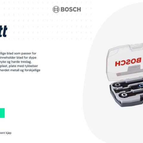 Bosch Starlock Max - blader til multiverktøy GOP 55-36
