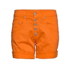 Please jeans shorts - orange str s