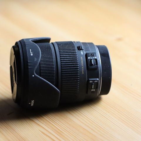 Sigma 18-200 DC OS til Canon