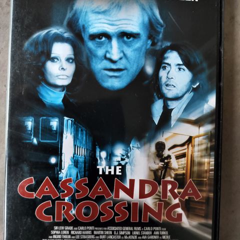 Cassandra Crossing ( DVD ) 1976 - 100 kr inkl frakt