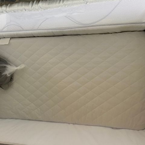 Bedside crib Titanium Co-sleeper
