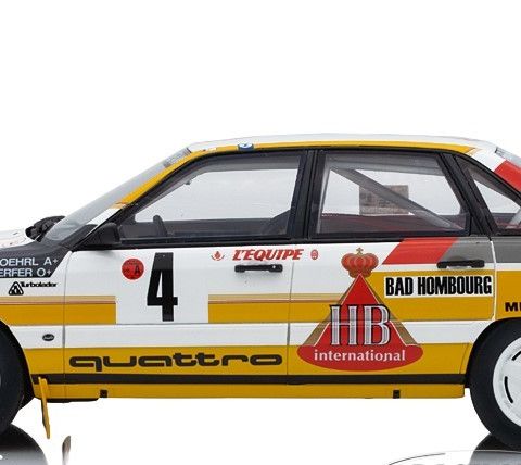 Audi 200 Quattro - #4  Rallye Monte Carlo 1987 - OttO Mobile Limited - 1:18