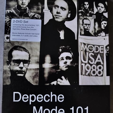 Depeche Mode - 101 - 1988 ( DVD) Dokumentar - Live - 2 disc