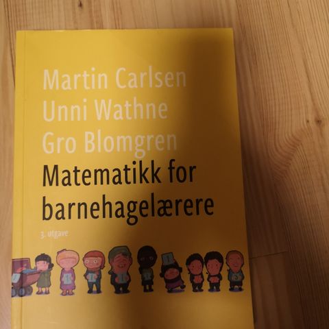 Matematikk for barnehagelærere