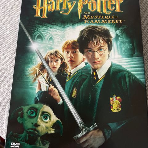 DVD Harry Potter og mysteriekammeret