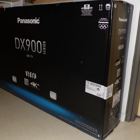 PANASONIC TX58DX900E 58" LED TV 4K/Ultra HD med HDR Premium