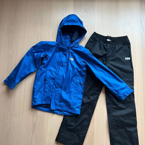 Helly Hansen regntøy str 140 cm / 10 år