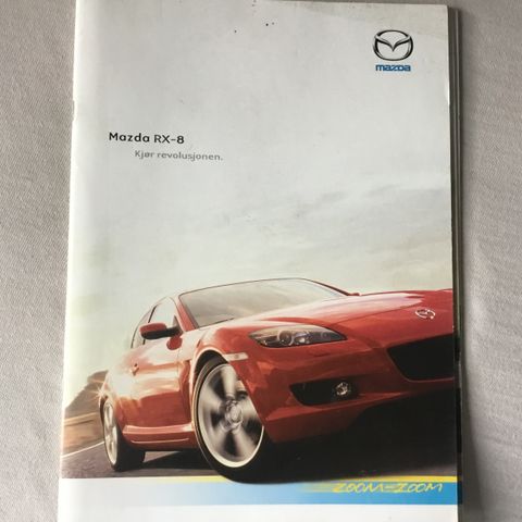 Mazda RX-8, 05 mod brosjyre