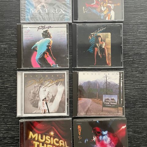 CD - Diverse filmmusikk (og musikal)