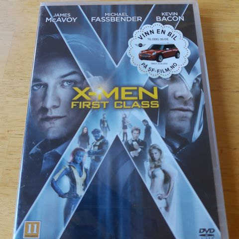 X-Men, first class, Ny i plast