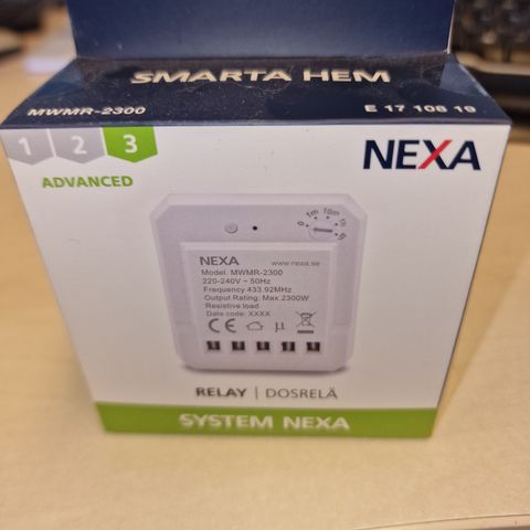 Nexa wireless rele MWMR-2300