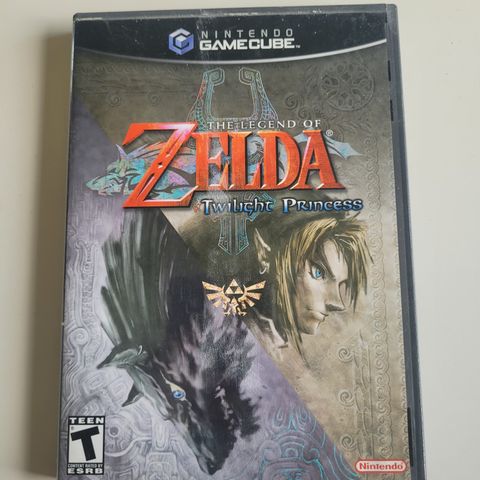 The Legend of Zelda: Twilight Princess Gamecube (KUN COVER + MANUAL)