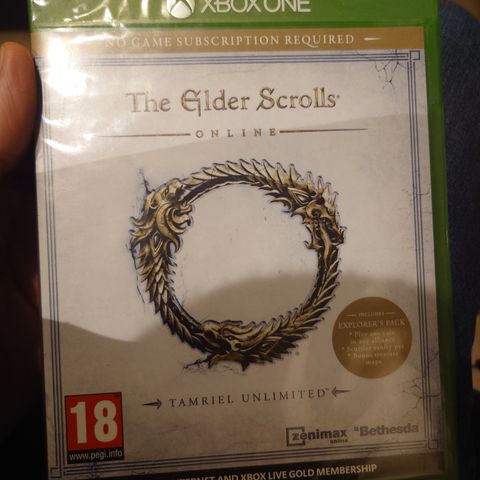 XBOX ONE THE ELDER SCROLLS ONLINE UÅPNET