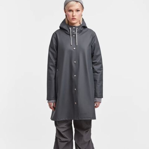 STUTTERHEIM regnjakke mørk grå