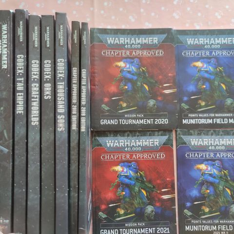 Warhammer 40.000 bøker