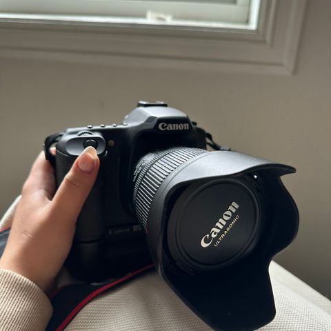 Canon EOS 50D + 2 Objektiv og masse utstyr
