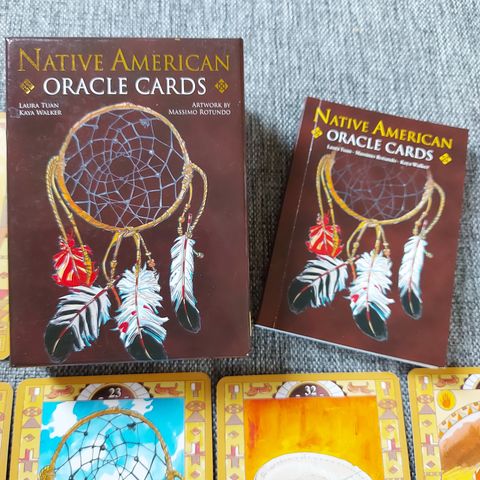 Native american oracle card tarotkort orakelkort