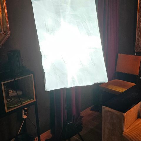 Softbox til foto / film