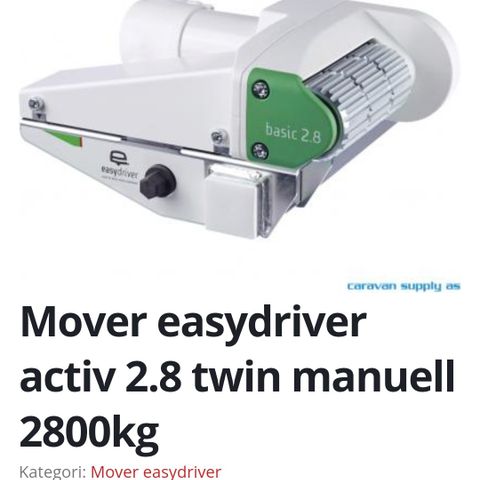 Easydriver activ 2.8 twin manuell 2800kg