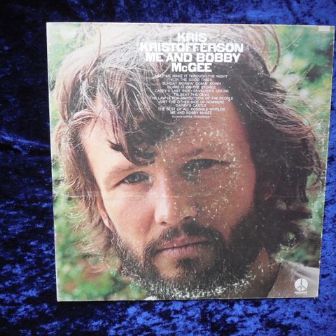 KRIS KRISTOFFERSON - ME AND BOBBY McGEE - DEBUTEN 1970 - JOHNNYROCK