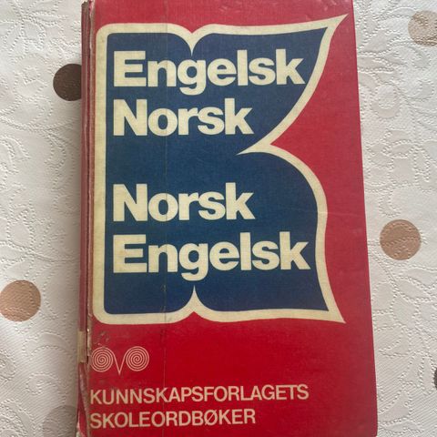 Engelsk Norsk bok