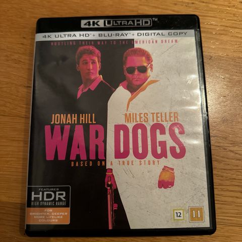 War Dogs 4K Blu-ray