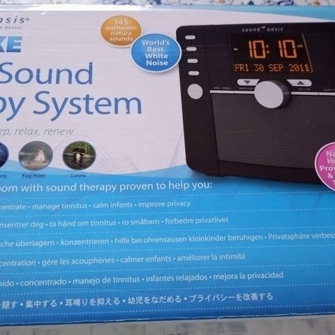 Sleep sound terapy system